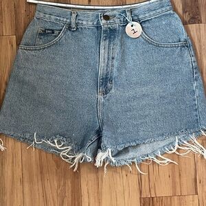 Lee Women's Blue Denim Shorts
